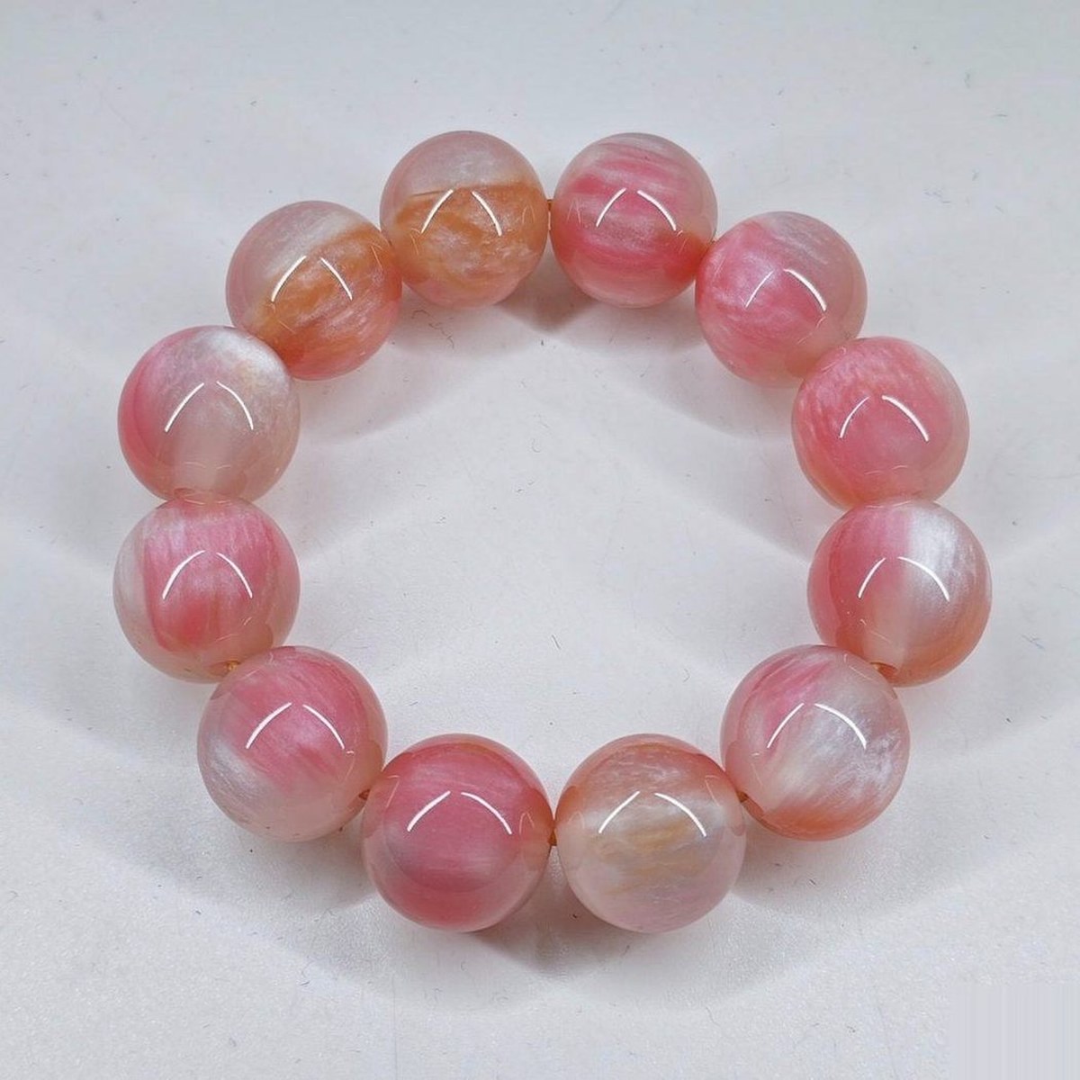 BEADORO Rose 20 mm resin bracelet
